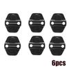 6Pcs Auto Door Lock Protector Cover ABS   For Jeep Wrangler JL Gladiator JT 2018-2020 Door Lock Cover Tools Car Accessories