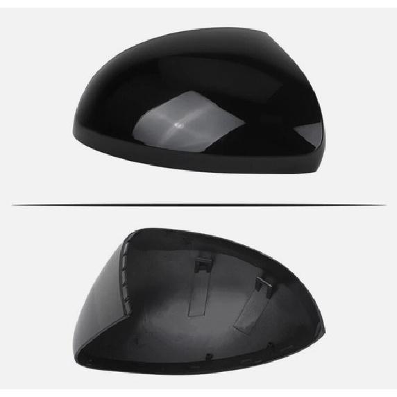 Door Wing Mirror Cover Cap Black Right Passenger Side For VW Tiguan 2010-2016