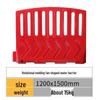 Rotational Molded Water-Fillable Construction Barrier