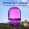 Bluetooth Speaker with Subwoofer, Colorful Ambient Light - M9