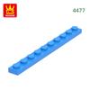 Non-Toxic 61Pcs/Lot 4477 1X10 Thin Building Block Moc Accessories Compatible With Brick Children Toys Gift Box