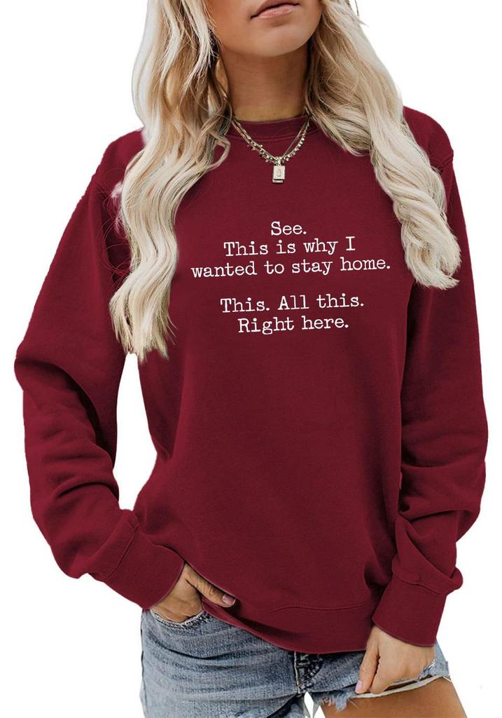 Simple Fashion Casual Long-Sleeved Pullover Sweater