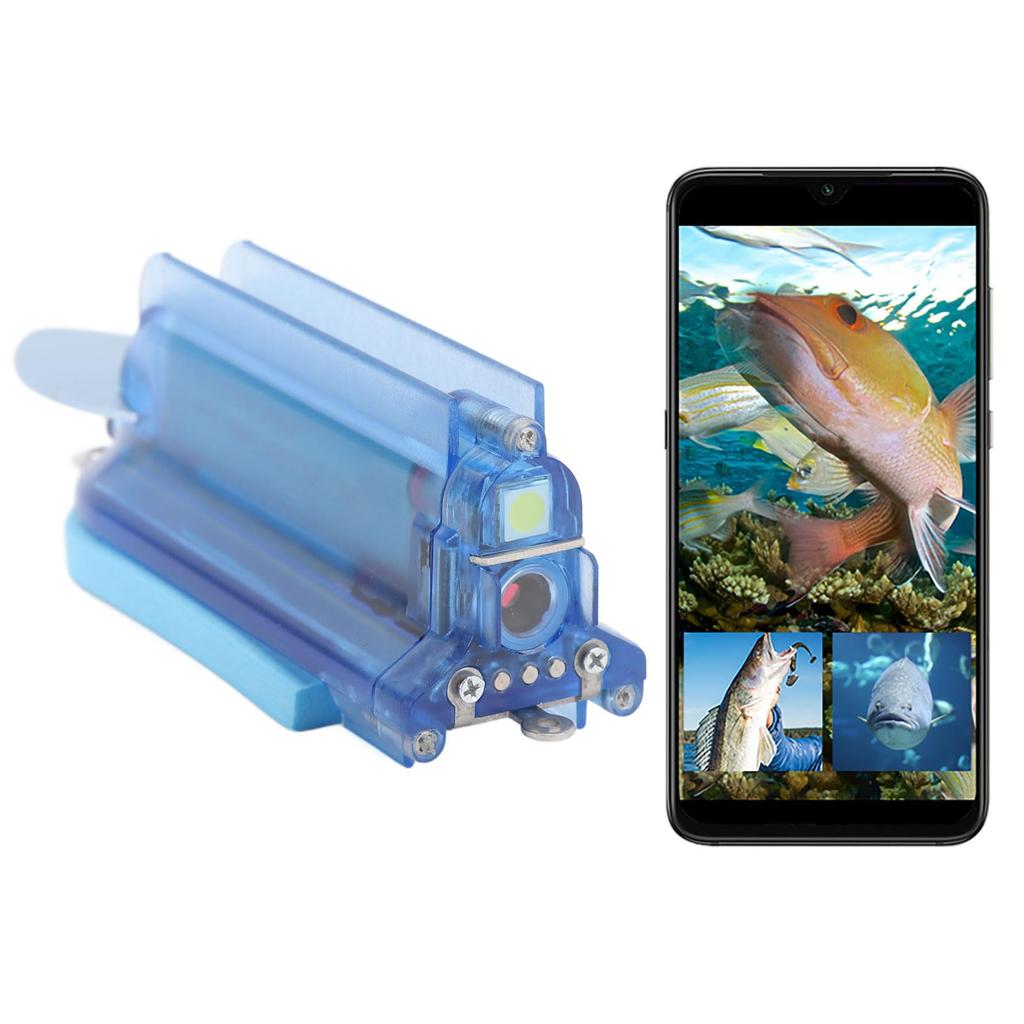 Underwater Fishing Night Vision Fish Finder Video 1080P HD Images Wireless WiFi Portable Fish Depth Finder for and Sea Fishing Camera, Camera, Water,