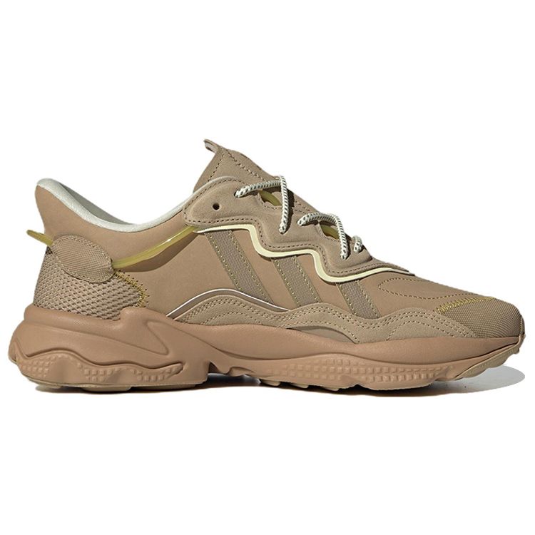 adidas Originals Ozweego Synthetic Leather Comfortable Versatile Sports Slip-Resistant Durable Low-Top Lifestyle Casual Shoes Women Sneaker GY9924