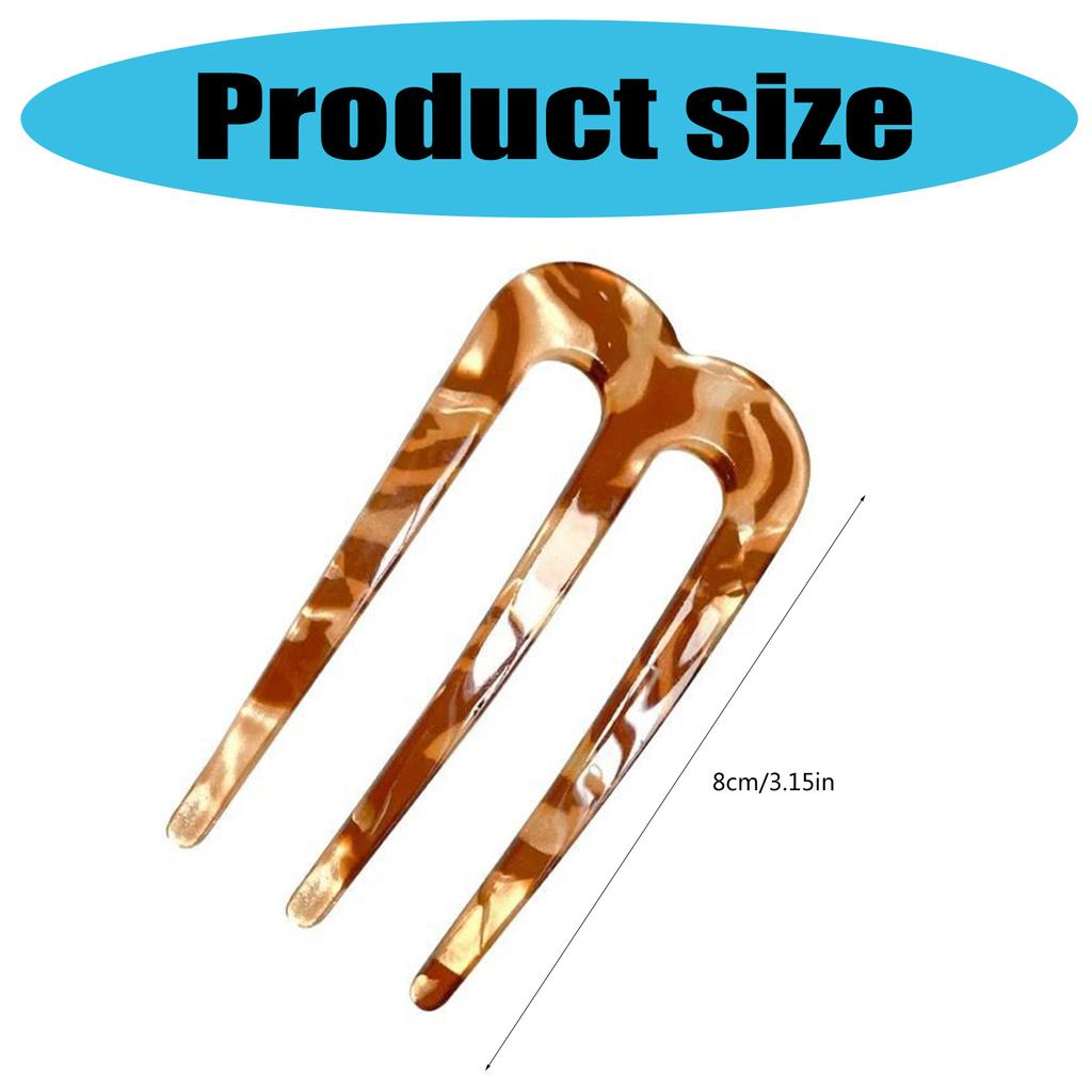 Elegant Acetate Filigree Hair Stick Buyao for Girls Ancient Chinese Hairpin Traditional Hanbiuk Decorative Cosplay