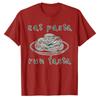 Lustiges italienisches Foodie Grafik Baumwoll-T-Shirt Spaghetti Laufwitz Shirt für Unisex Damen Grafik-T-Shirts Unisex Kleidung Harajuku Oberteile