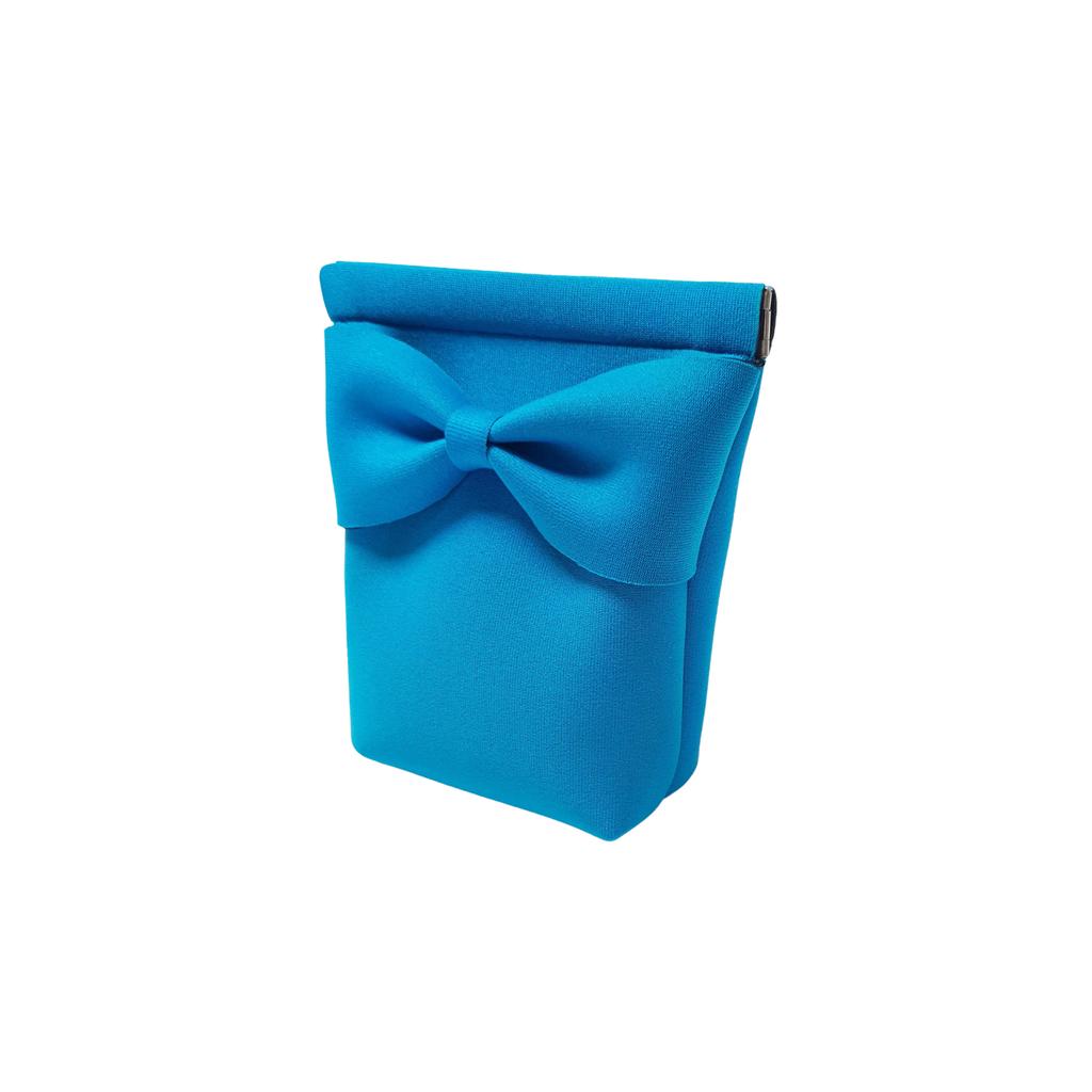 Suin Bag Ribbon Pouch - Blue