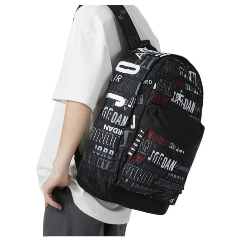 Jordan Polyester Backpack Regular Unisex Black Jordan JD2343033AD-003