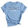 T-shirt personnalisé Pré-K Rentrée Scolaire Cadeau de Reconnaissance pour Enseignant Tee pour Femme