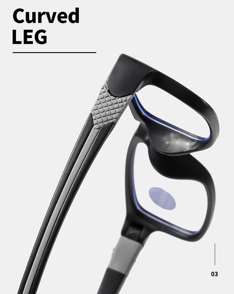 2692 Reading Glasses Two-color Sport Reading Glasses Anti-Blue Light Reading Glasses