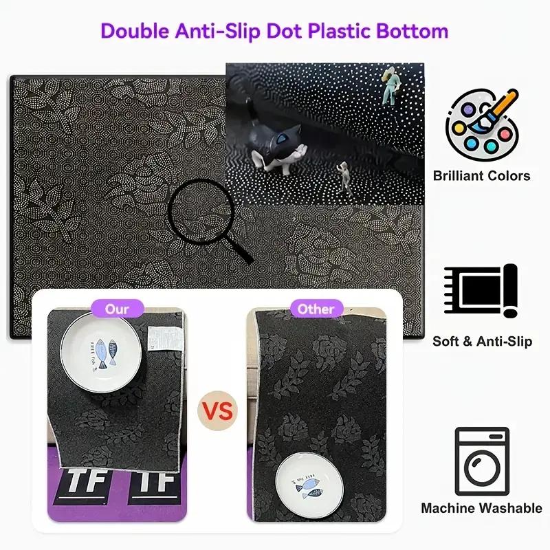 60*90CM Optická iluze Rohožka ke dveřím ,2D Plochá Vítejte Rohožka Vhodná pro Vnitřní i Venkovní Použití, Ideální pro Vchodové Dveře, Vstupní Prostory, Ložnici