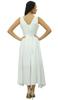 Bimba Women's Sleeveless Chic Lace Dress Long Cotton Casual Maxi