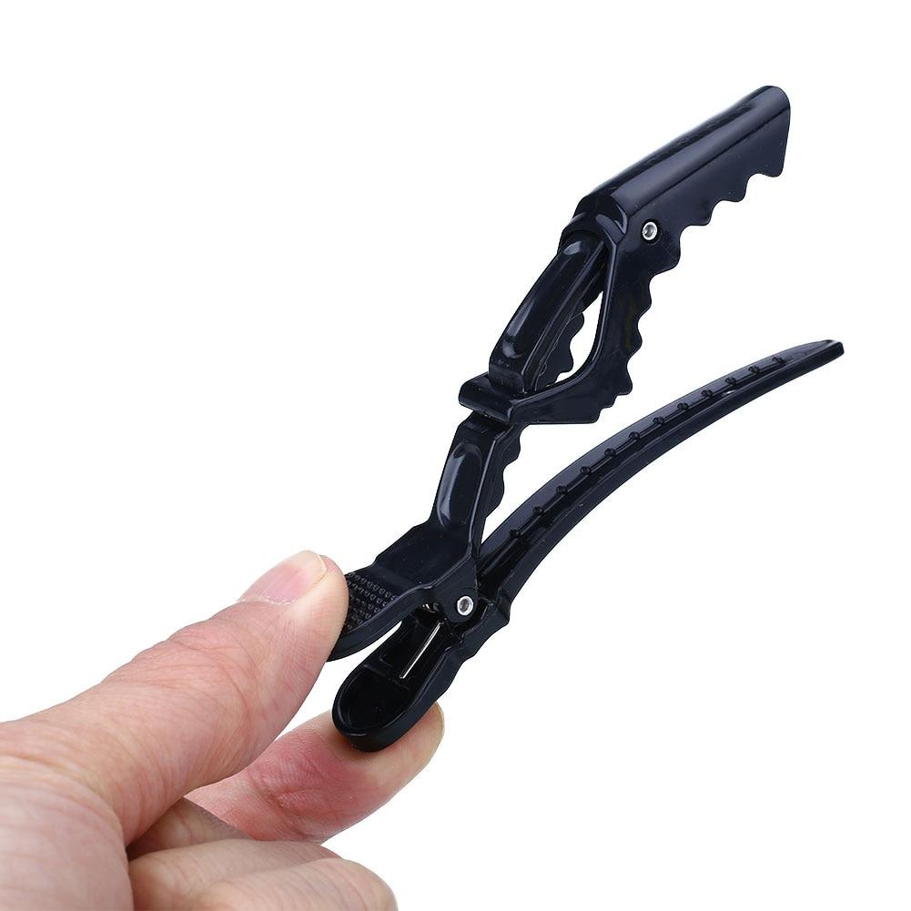 6Pcs/pack Plastic Hair Clips For Women Salon Matte Sectioning Clamp Hairdressing Grip Hairclip Set Hair Styling Tool