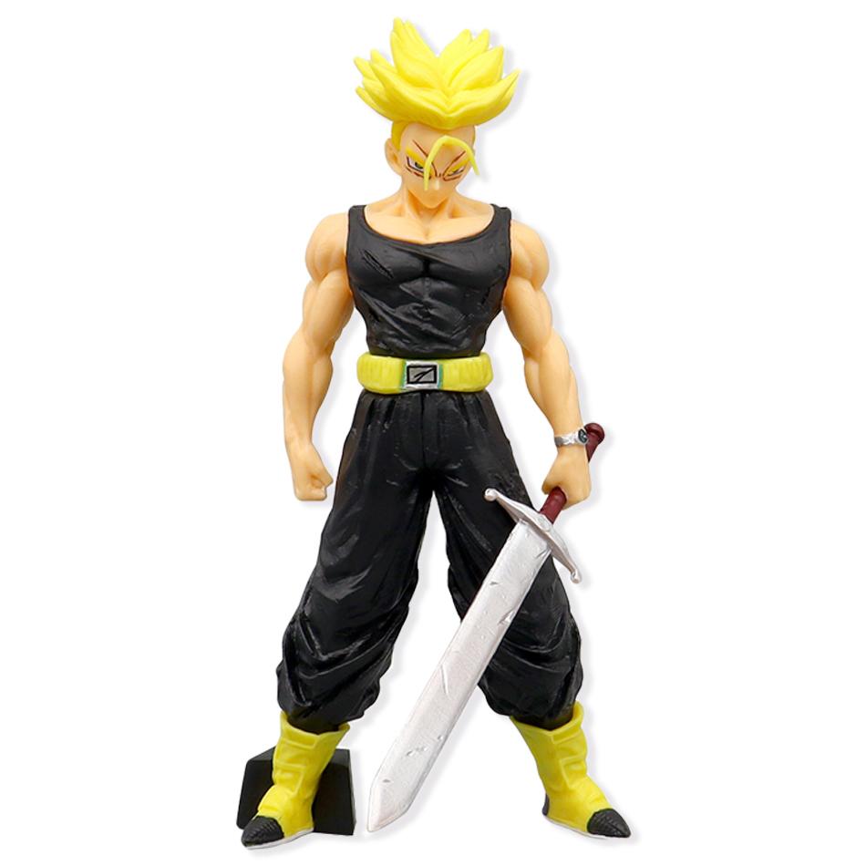 Anime Dragon Ball Trunks Figur Super Saiyan Fremtidig Trunks PVC Actionfigurer GK Statue Samlingsmodell Leker