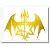 Cutting Sticker L Gold 076G "Remilia Scarlet"