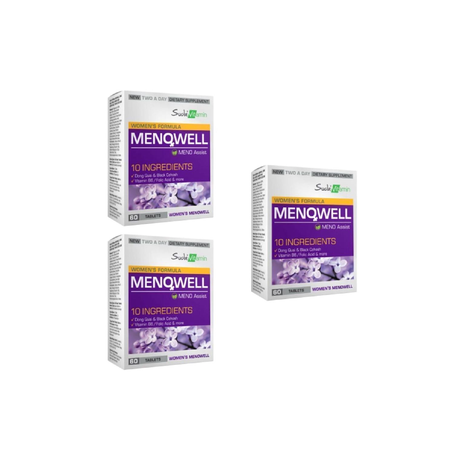 

Menowell 60 Tablets 3 Pieces