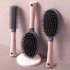 Women's Air Cushion Massage Comb - Anti-Static Curved Design for Styling and Detangling