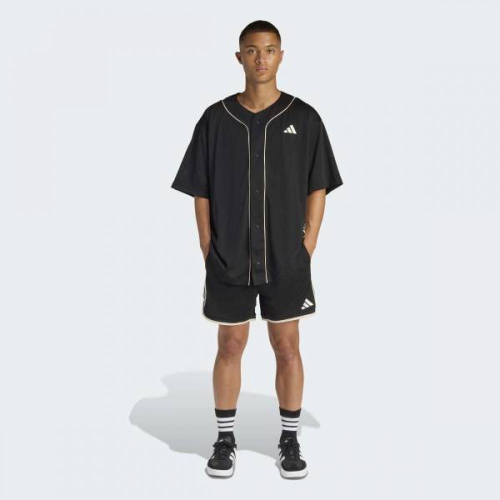 AdidaS Men S baSeball Shirt Stadium meSh AS