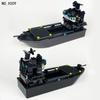 Black Hawk Gray Whale Transport Ship X009 Small Particle Children'S Assembled Building Block Toy Helicopter