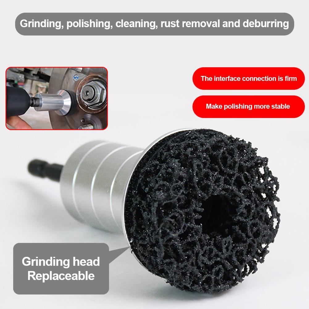 Car Rust Remover Wheel Hub Shaft Head Rust Removal Maintenance Brake Disc Rust Removal Tool Derusting Anti-Rust