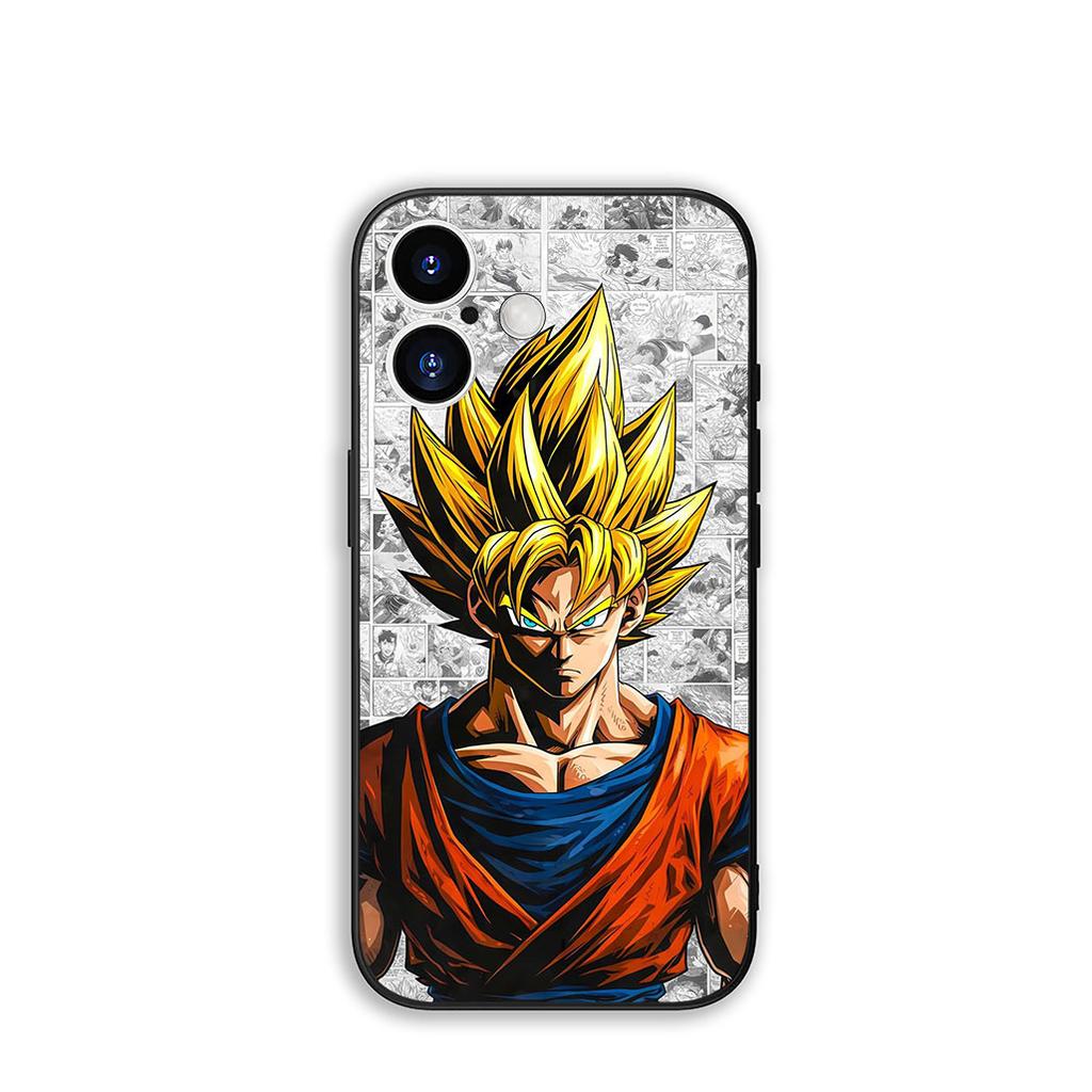 Phone Cover Cartoon Dragon Gokus Ball Vegeta for Apple iPhone 16 15 14 Plus 13 12 Mini 17 Pro Max + ProMax 16E Air 15+ Case