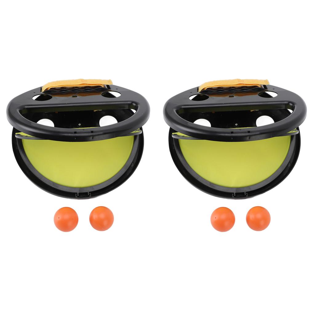 Throw Catch Ball Game 4 Balls Interactive Educational Portable Parent Child Toy Double Player Match