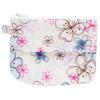 Koji Company Tissue 10 X Floral 175009 Pouch, White, 13.5 Cm, Pattern,