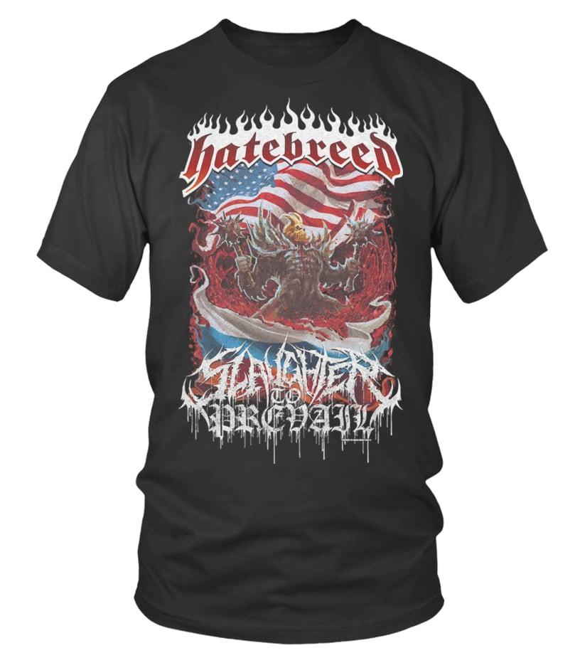 Slaughter To Prevail Hatebreed Unisex Black T Shirt Full Size S-5XL Unisex T-Shirt S