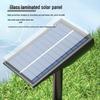 Outdoor LED Solar Floodlight - Waterproof Colorful Garden Landscape Lamp