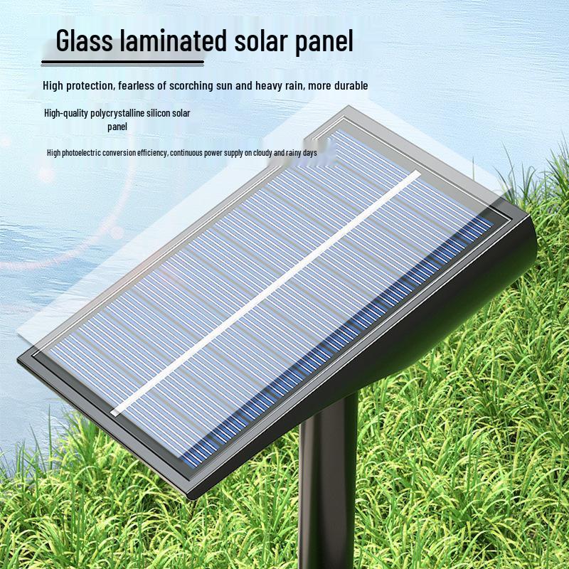 Outdoor LED Solar Floodlight - Waterproof Colorful Garden Landscape Lamp