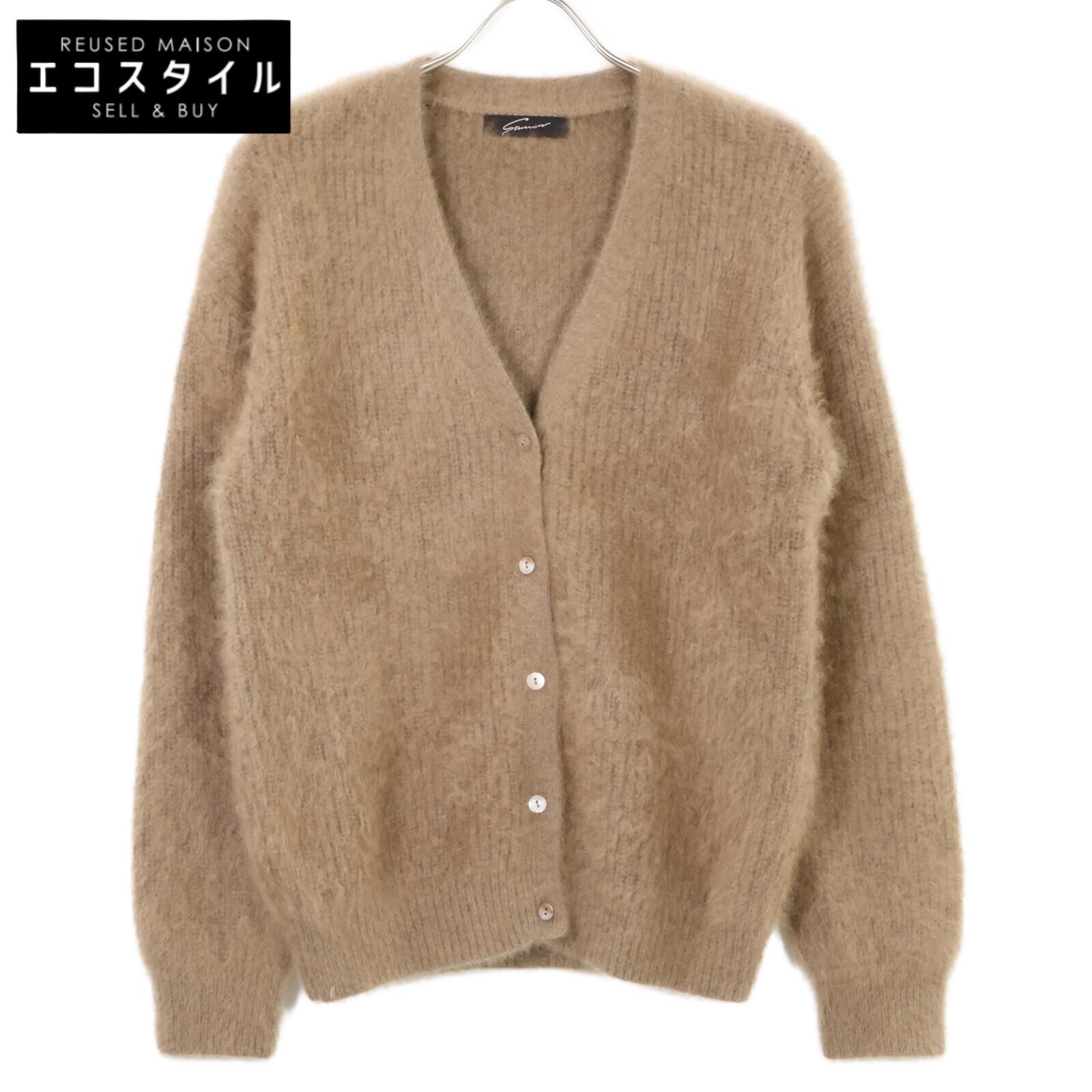 

stunning lure 19A111-016 Brown Raccoon Cardigan tops S BrownUsed