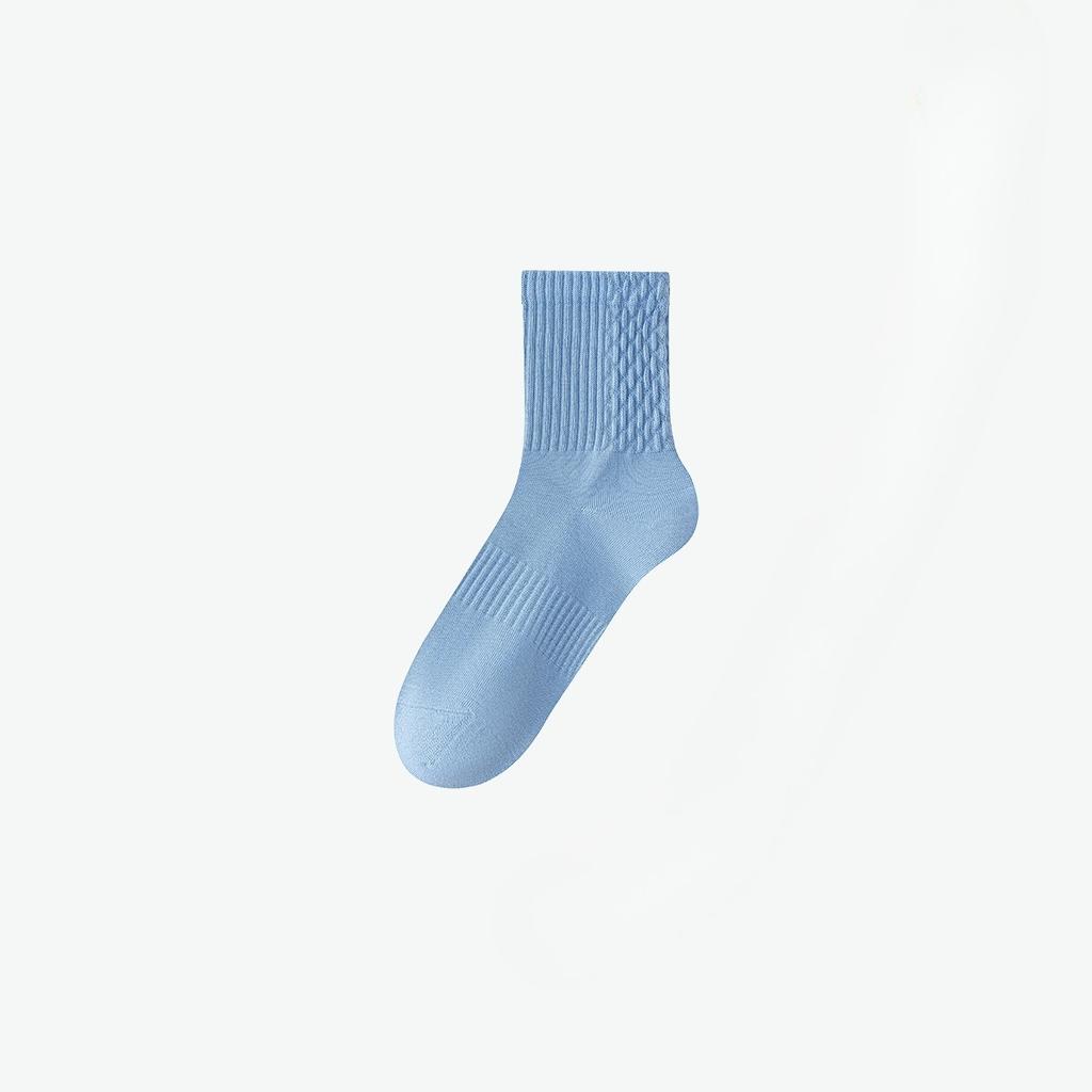 Herren Herbst Baumwolle Ätherisches Öl Feuchtigkeitsspendend Desodorierend Leichte Sport Freizeit Massage Unten Knochenlose Schlauchsocken