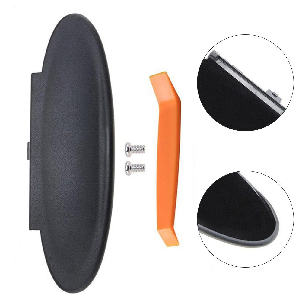 Makeup Mirror Cover Mirror Sun Visor Mirror Black Car Sun Visor Cover Wear-resistant High Universality Fitment For Porsche 996