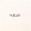Rab Men S T ShirT STance mounTain Peak Logo Qcb 66 Ecru