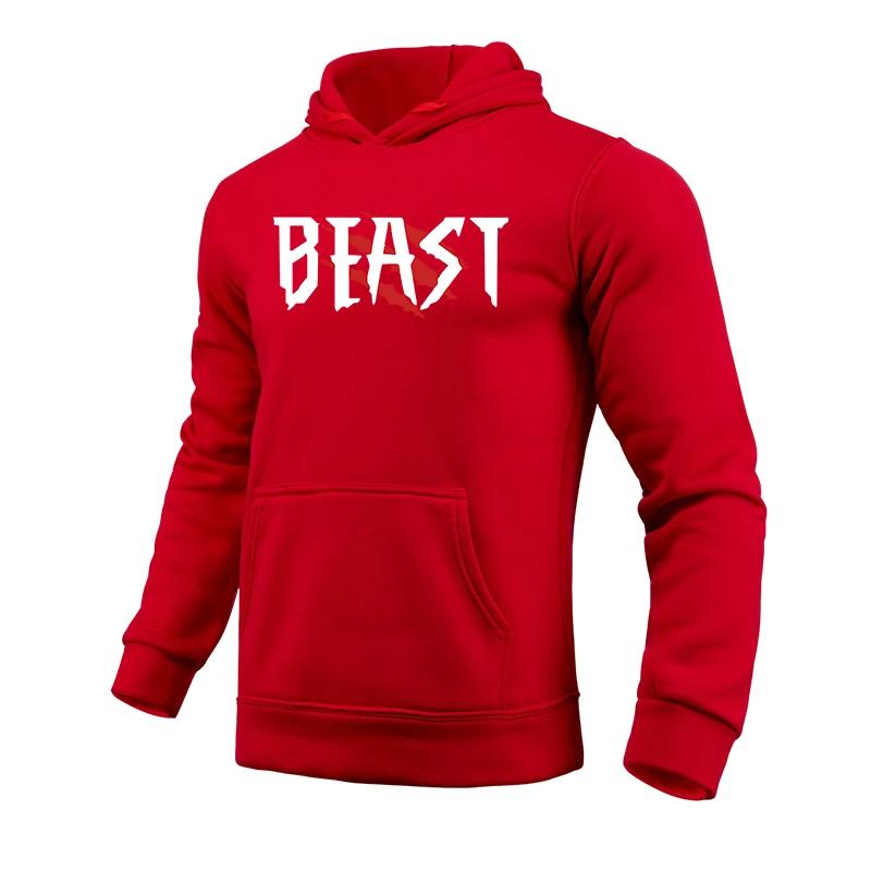2025 Hot Sale Men's Hooded Sweatshirts High Quality Male Daily Casual Sports Pullover Gym Fitness Sweatshirts Men's Clothes