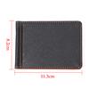Fashion Simple Men's Leather Money Clips Wallet Multifunctional Thin Man Card Purses Women Metal Clamp For Money Cash Holder