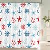 1 pack Children's cartoon style polyester shower curtain waterproof cloth bathroom partition curtain home decorative curtain