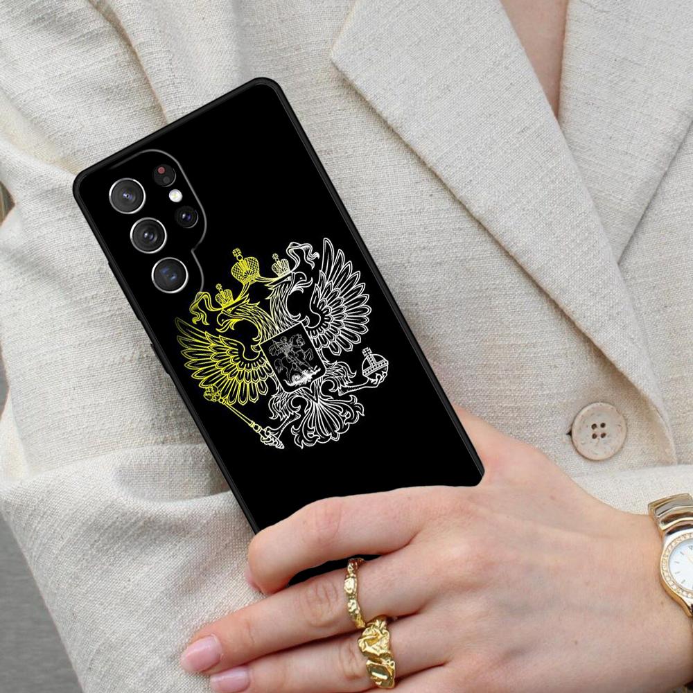 Flag of Russian Federation Cell Phone Case for Samsung Galaxy S26 Ultra S25 S24 S23 S22 S21 S20 Note10 Cover