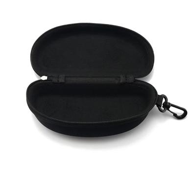 Pressure Resistant Sunglasses Box Zipper Box Oxford Cloth Glasses Box Korean Version Large Portable Hook