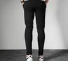 Puma Knitted Sweatpants Men's Black Moderate Straight Fit Pants 595903-01