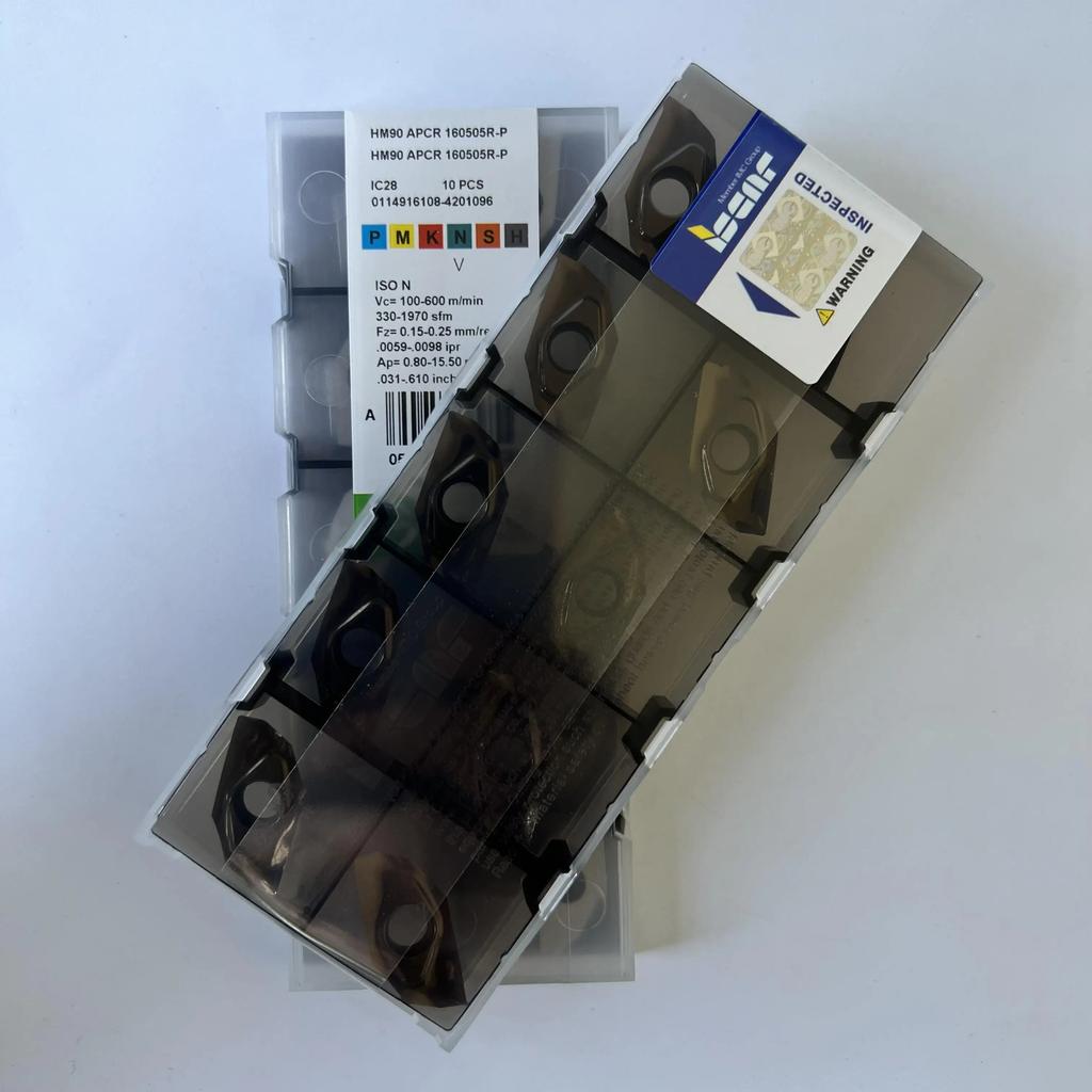ISCAR / HM90APCR160505R-P IC28 /Industrial indexable carbide inserts 10 Pcs