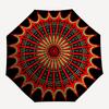 1pc Mandala Artwork Automatic Open/Close Umbrella - Portable Collapsible Umbrella with 8-Rib Stability, Fashion Lovers Yy251017152