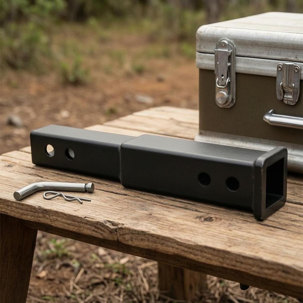 Trailer Hitch Extension Heavy Duty with Pin 300mm Attachment