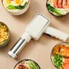 Handheld Automatic Dough Press Machine with 5 Different Shapes Portable Pasta Extruder Fast Pressing Pasta Machine Kitchen Tool