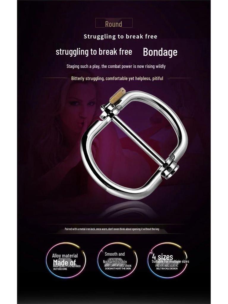 Fun Metal QQ Handcuffs: Anklets, BDSM Cross & Hanging Restraints