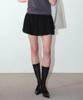 Hauseuobeupondeu Fog Flower Balloon Skirt_Black