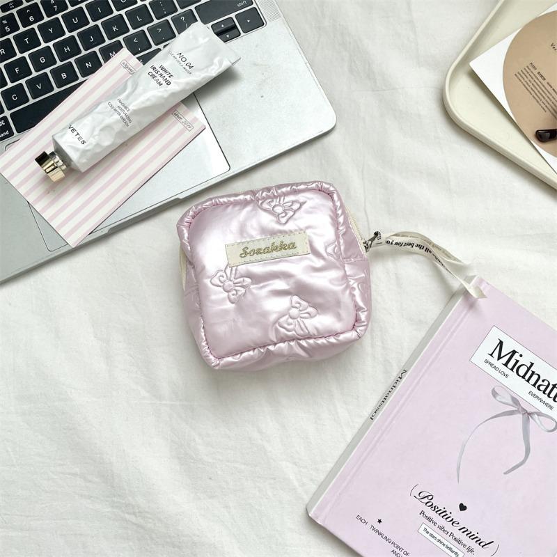5913 pu love sanitary napkin storage bag student portable small bag mini cosmetic bag storage sanitary bag