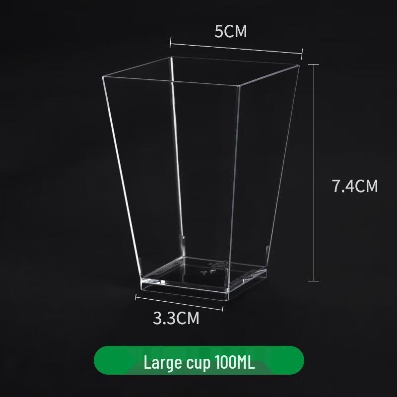 Disposable Plastic Dessert Cups