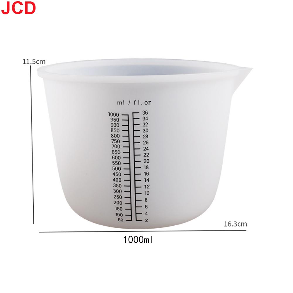1000ml 600ml 450ml 350ml 250ml 100ml 30ml Measure Cup for Resin Supplies Silicone Measuring Cup for Resin Epoxy DIY Craft Tool