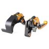 Mallofusa Motorcycle Brake Clutch Lever Set Adjuster Retractable Telescopic 6 Level Adjustment Genuine Replacement